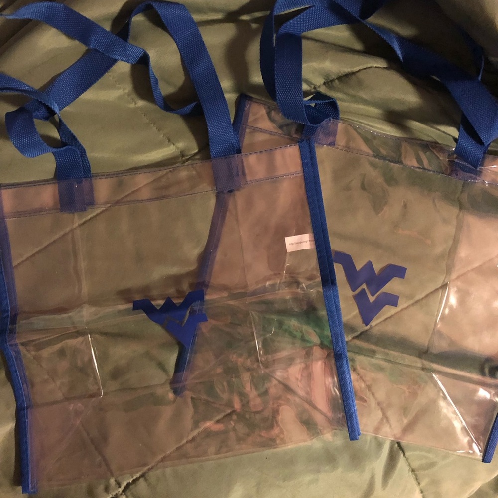 Clear WV tote bags